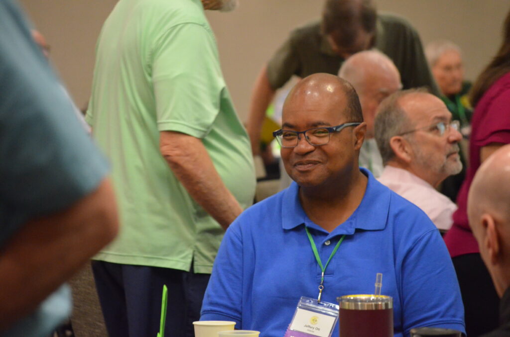 Image of man smiling